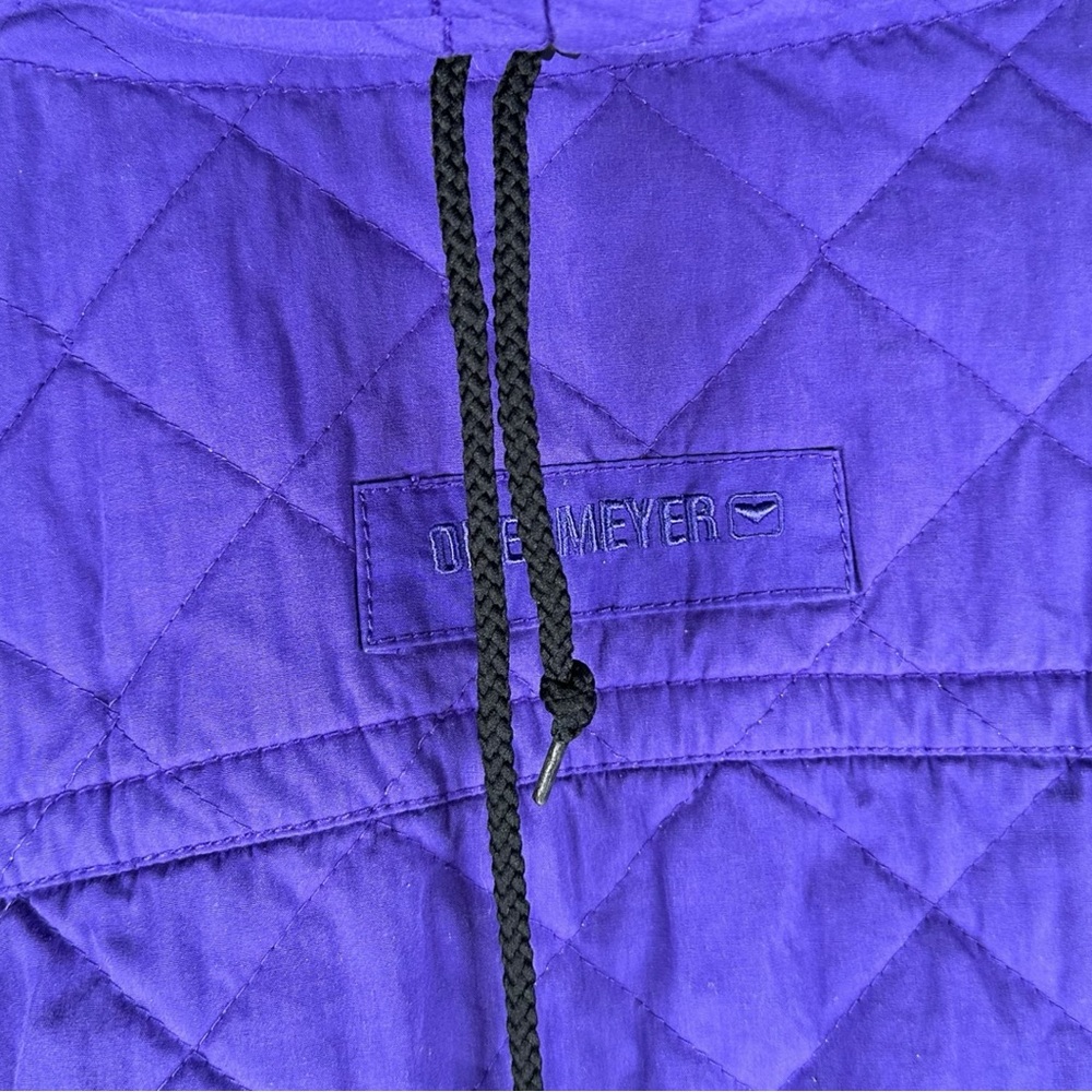Obermeyer Vintage 90s Reversible Colorful Insulated Winter Ski Jacket Ladies 10 - Picture 8 of 10